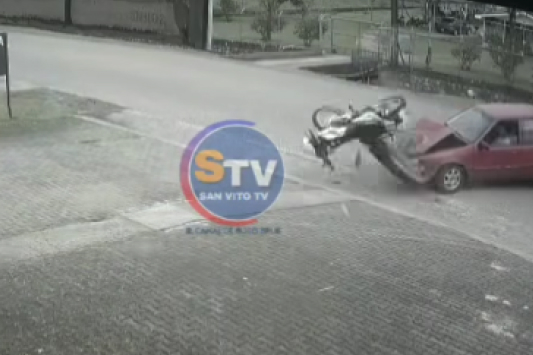 Accidente en San Joaquín San Vito